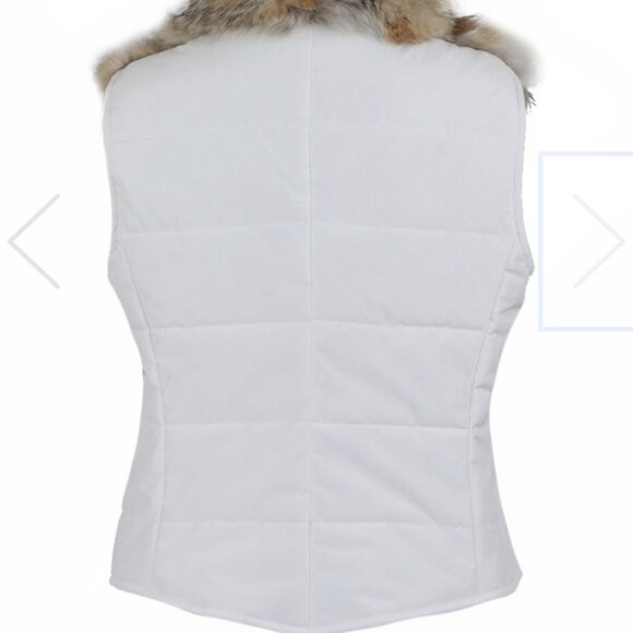 M. Miller Jess Vest with Real Fur - Picture 2 of 15